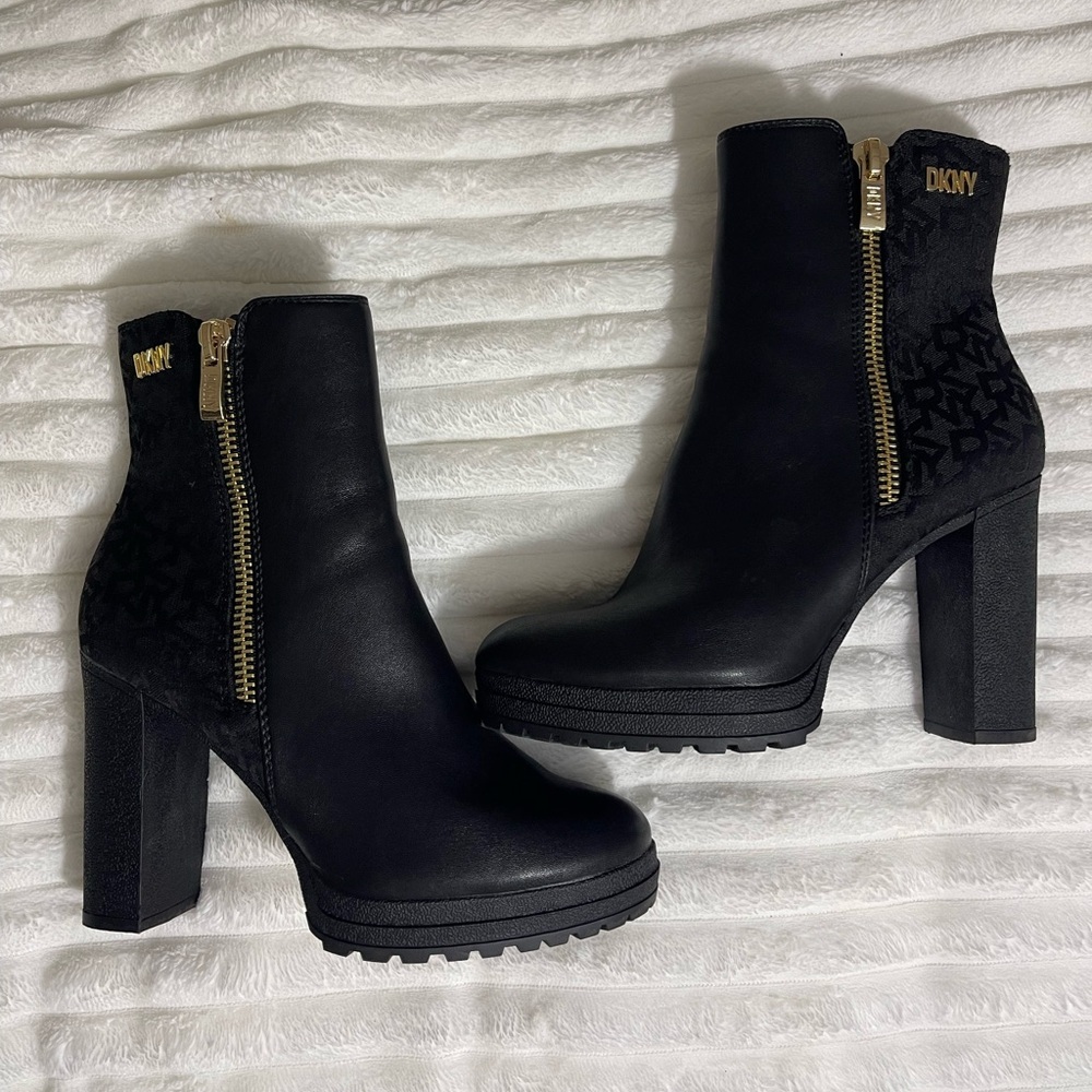 DKNY High Heel Booties - Picture 3 of 5